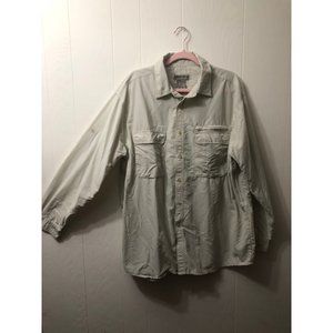 Sportif XL Hunting Fishing Hiking Hike Beige Performance Shirt with Zippered Arm